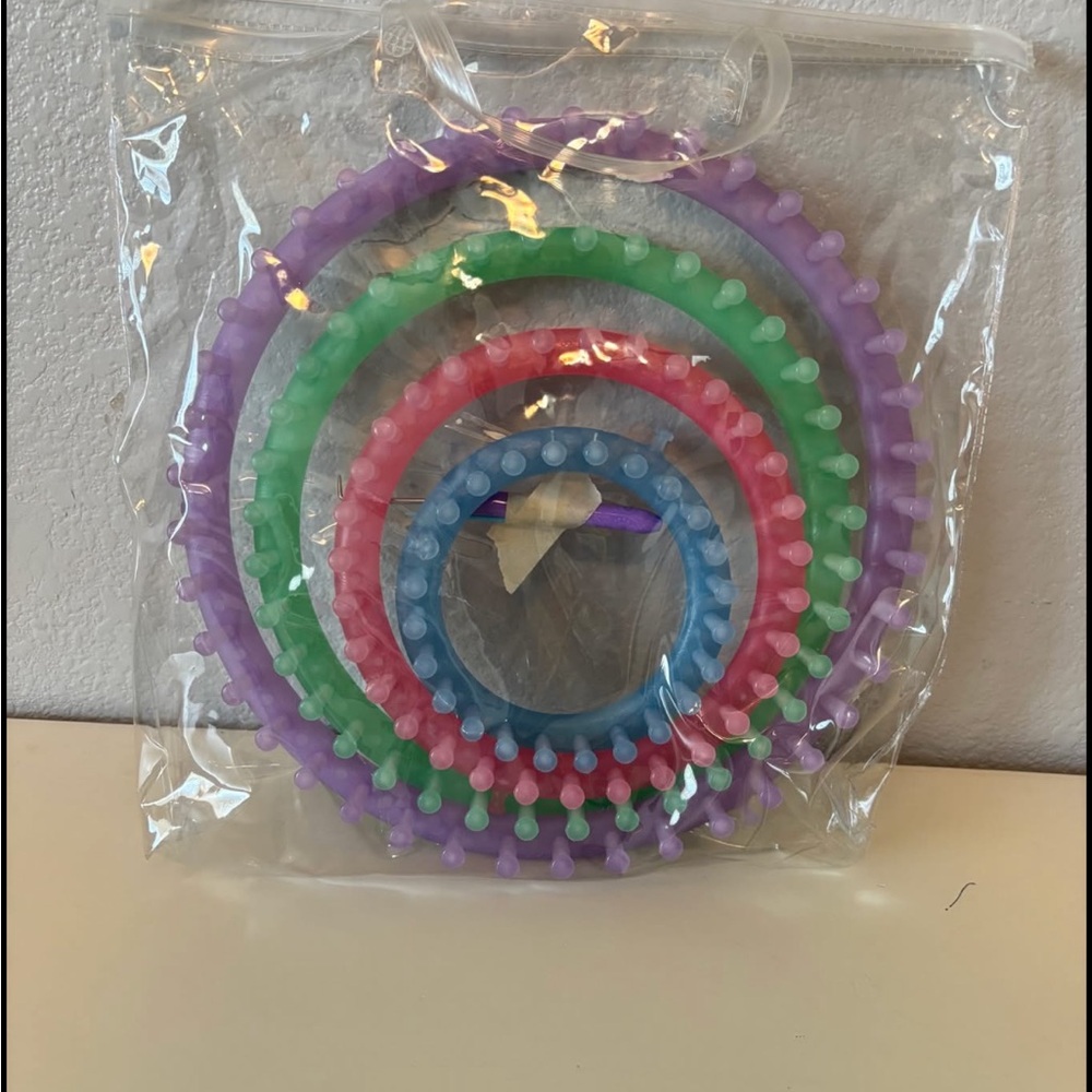Colorful Knitting Loom Set for Home Parties